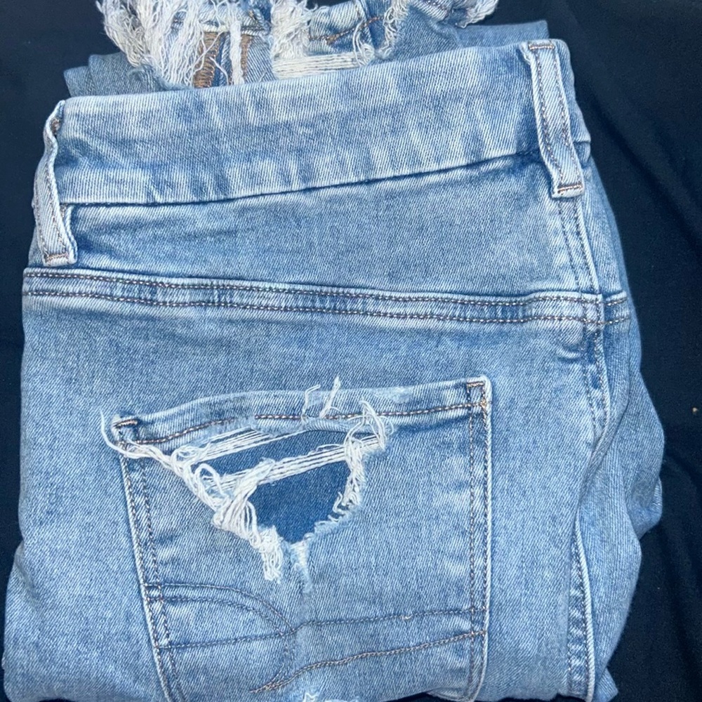 America eagle ripped jeans.